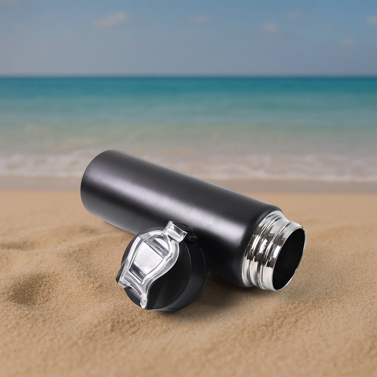 Stainless Steel Sports Water Bottle (Approx 500ML) Stainless Steel Sports Water Bottle (Approx 500ML)